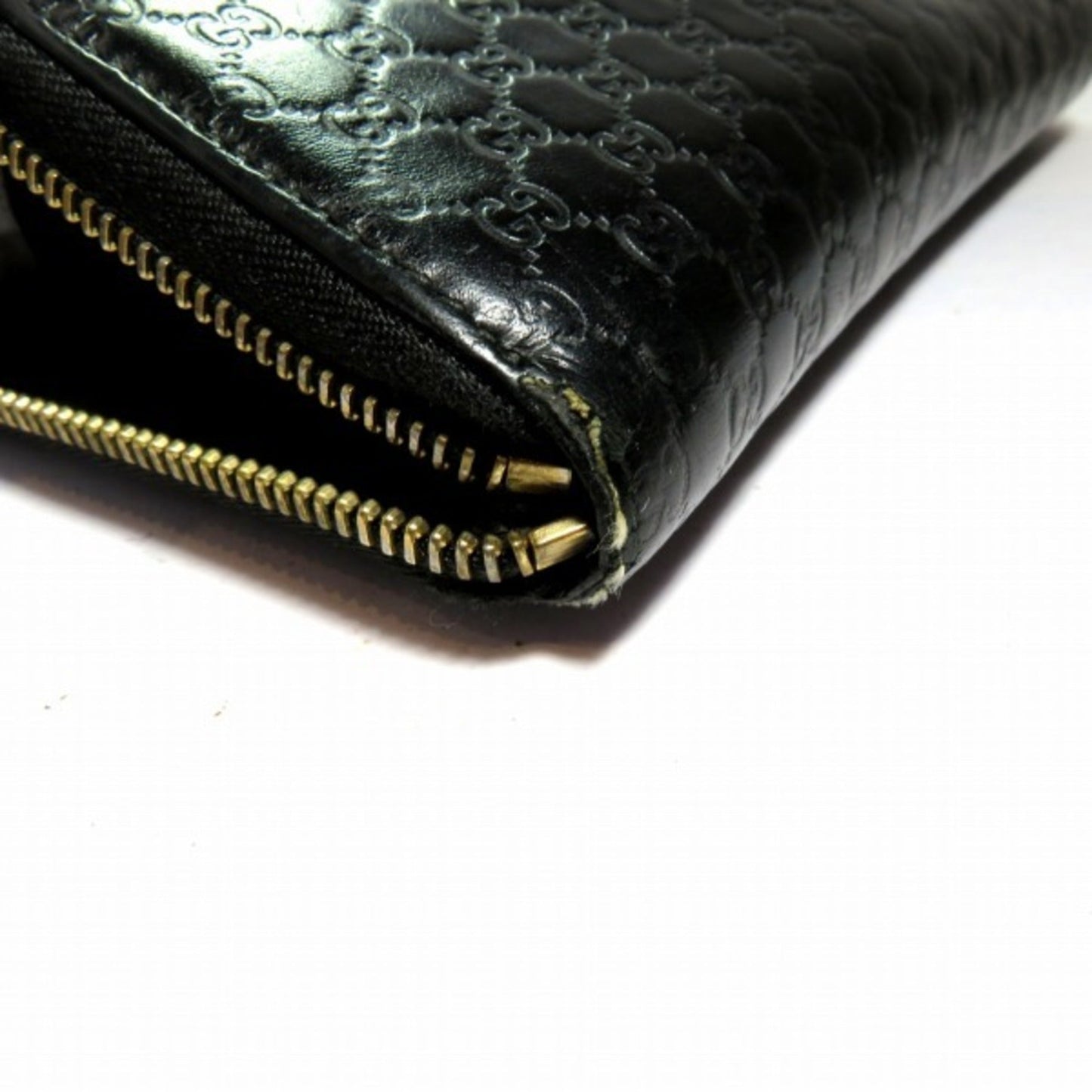 Gucci Black Leather Coin Purse/Coin Case