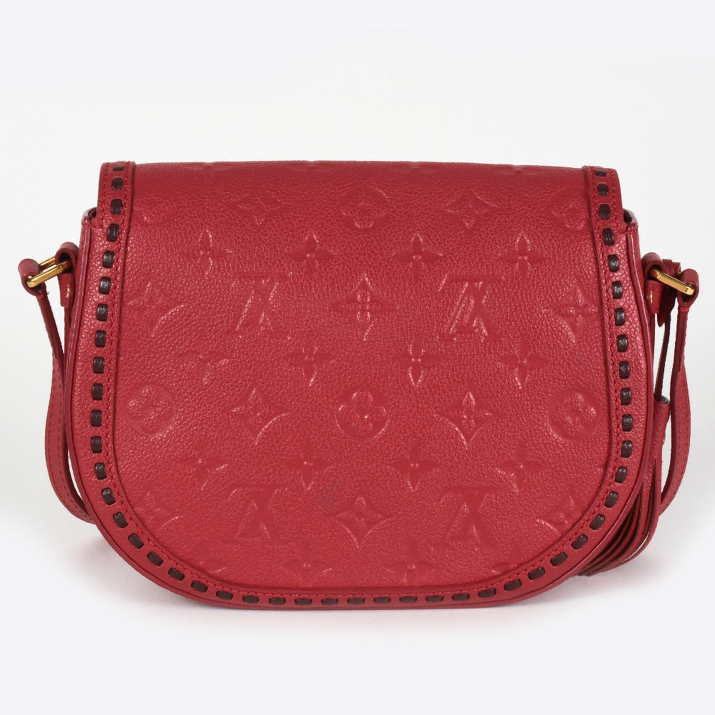 Louis Vuitton Red Color Monogram Empreinte Shoulder Bag