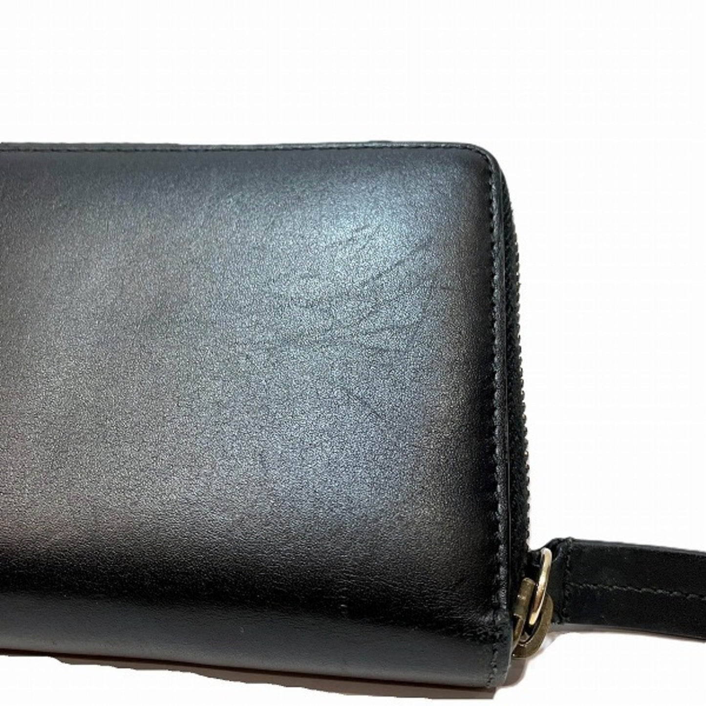 Gucci Black Leather Coin Purse/Coin Case