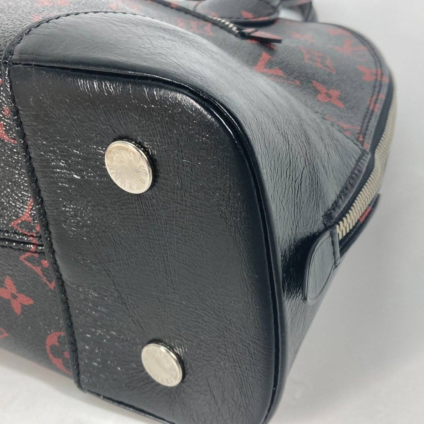 Louis Vuitton Black Cloth Shoulder Bag