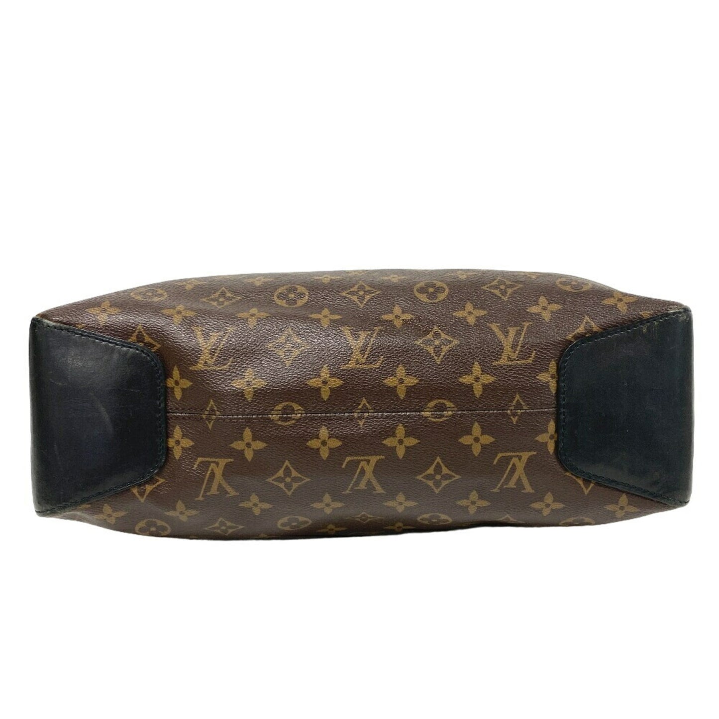 Louis Vuitton Monogram Macassar Brown Leather Shoulder Bag