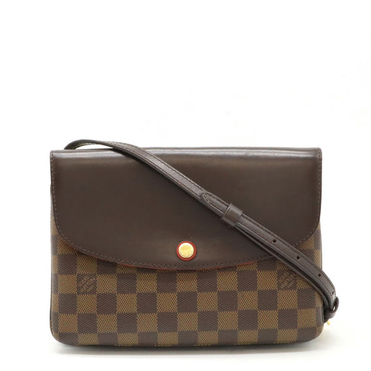 Louis Vuitton Brown Damier Canvas Damier Canvas Pochette Shoulder Bag ()