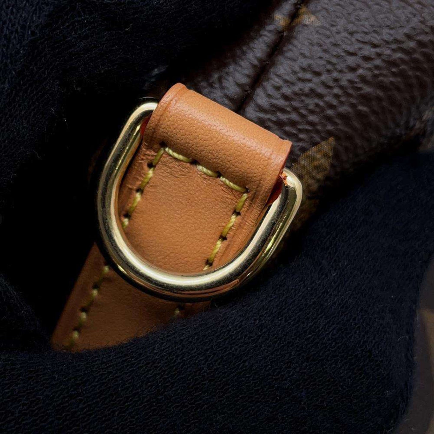 Louis Vuitton Brown Monogram Shoulder Bag