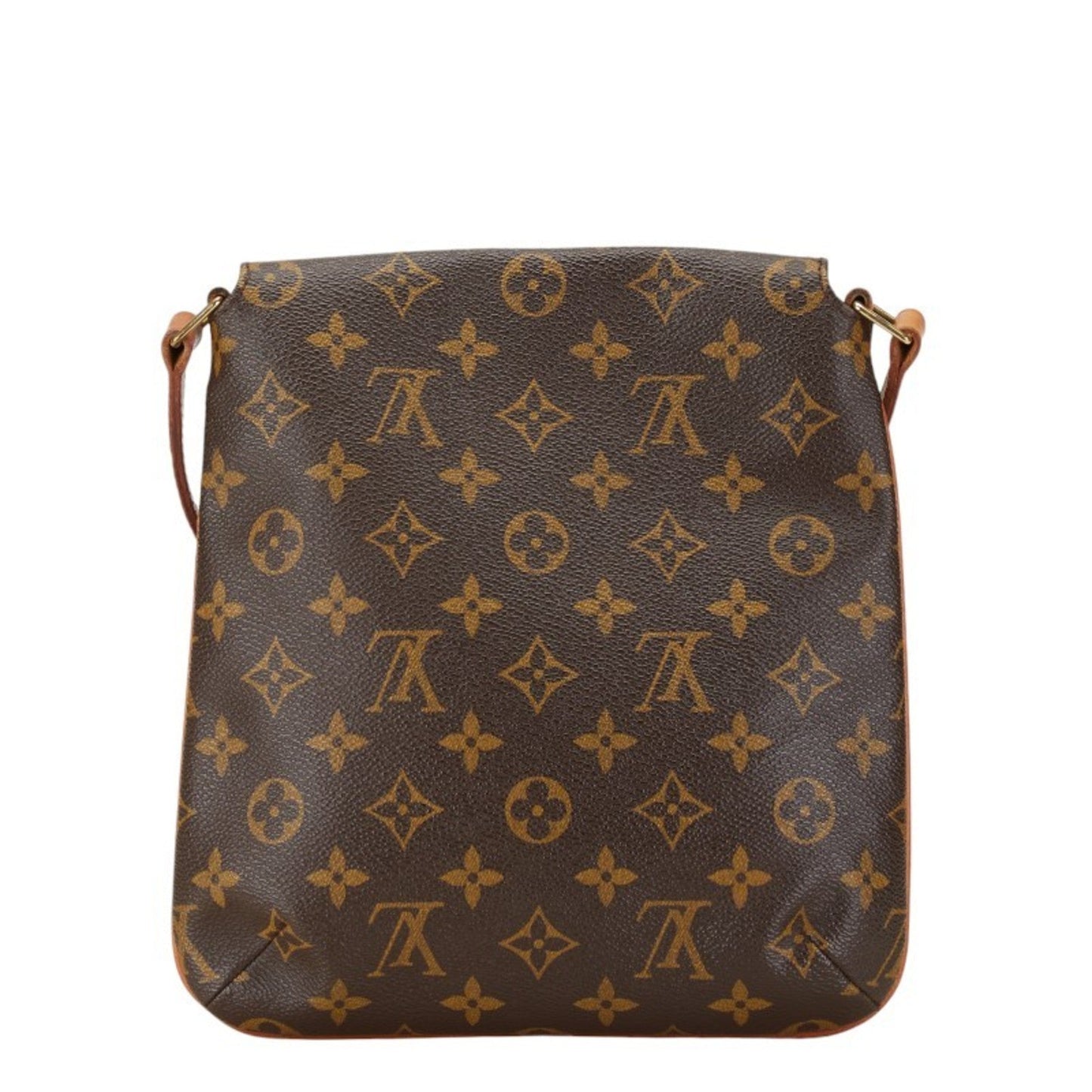 Louis Vuitton Brown Pvc Leather Shoulder Bag