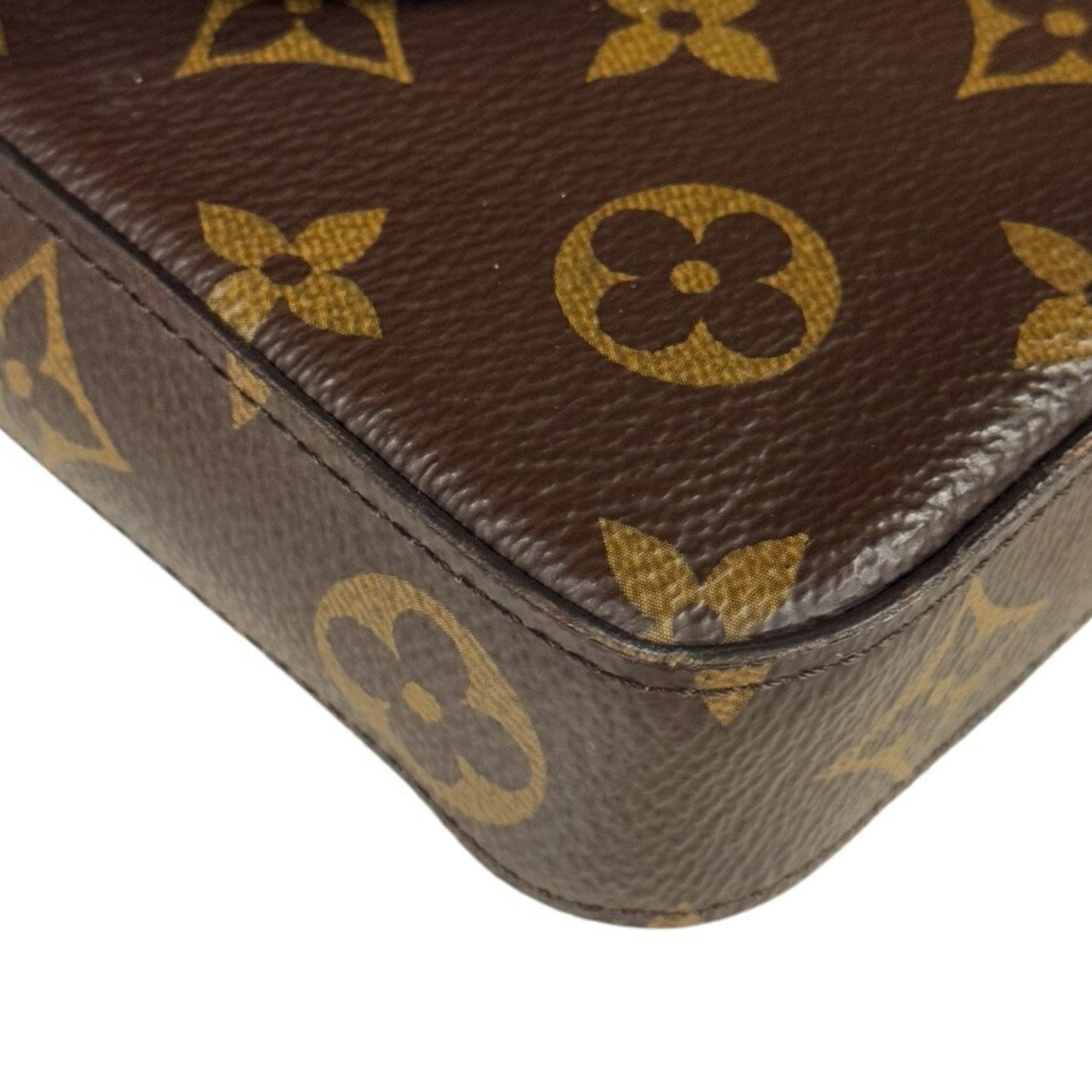 Louis Vuitton Brown Monogram Monogram Pochette Shoulder Bag