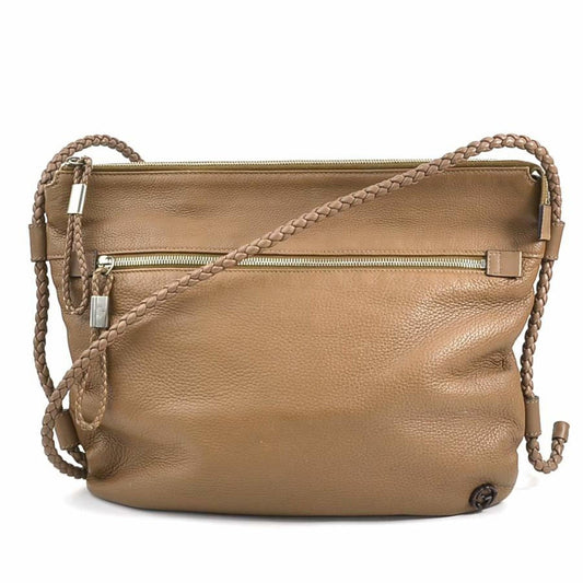 Gucci Brown Leather Shoulder Bag ()