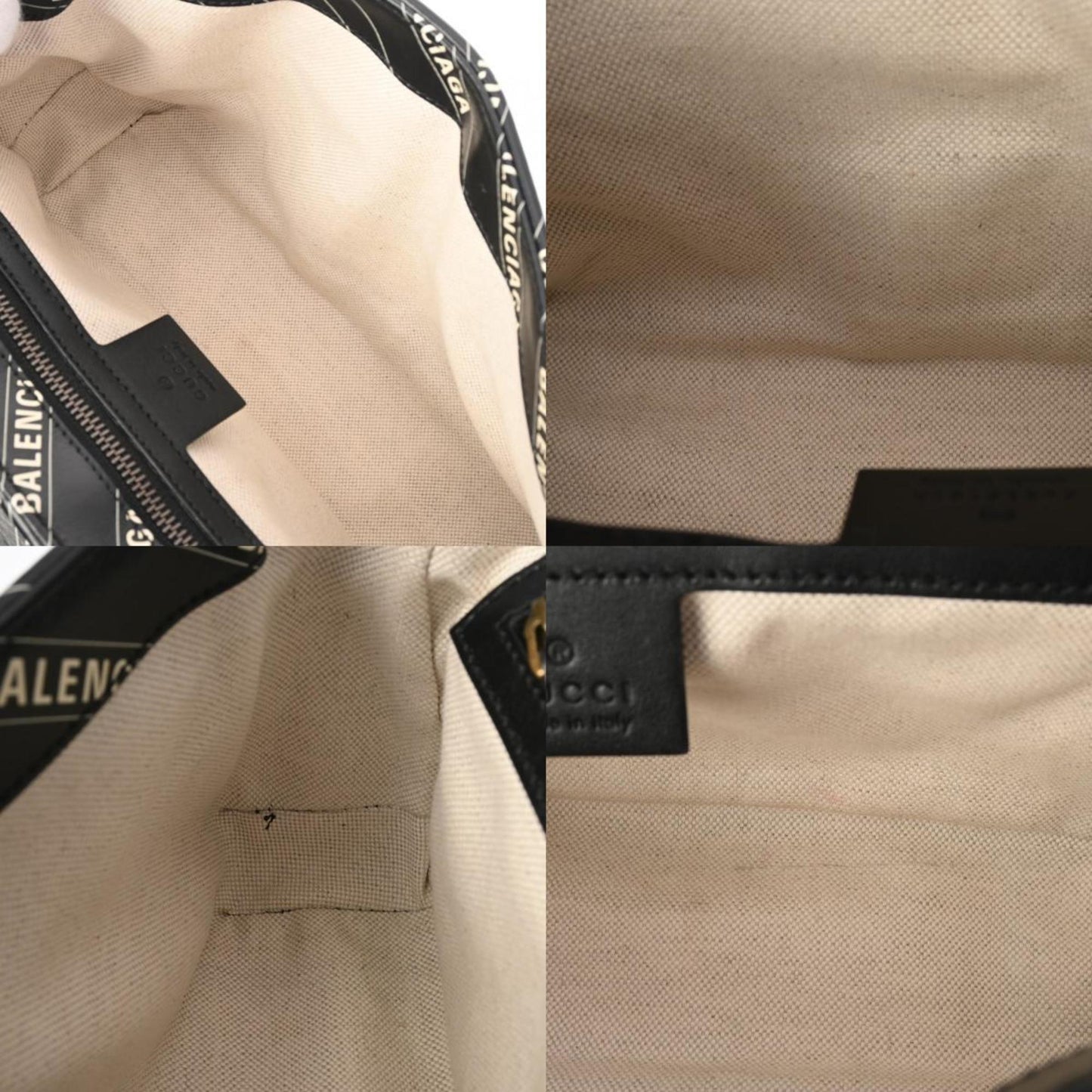 Gucci Black Leather Shoulder Bag