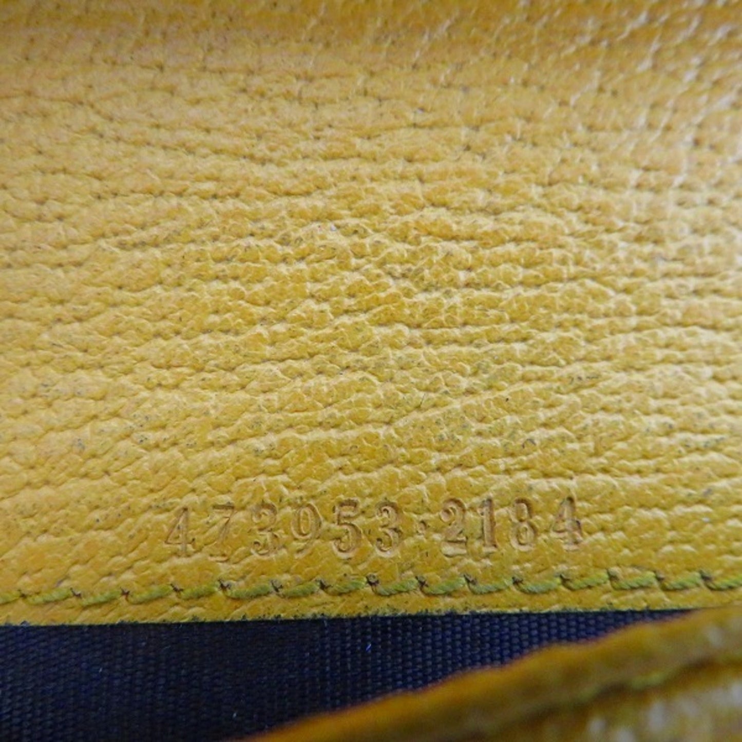 Gucci Beige Yellow Pvc Leather Long Wallet (Bi-Fold)