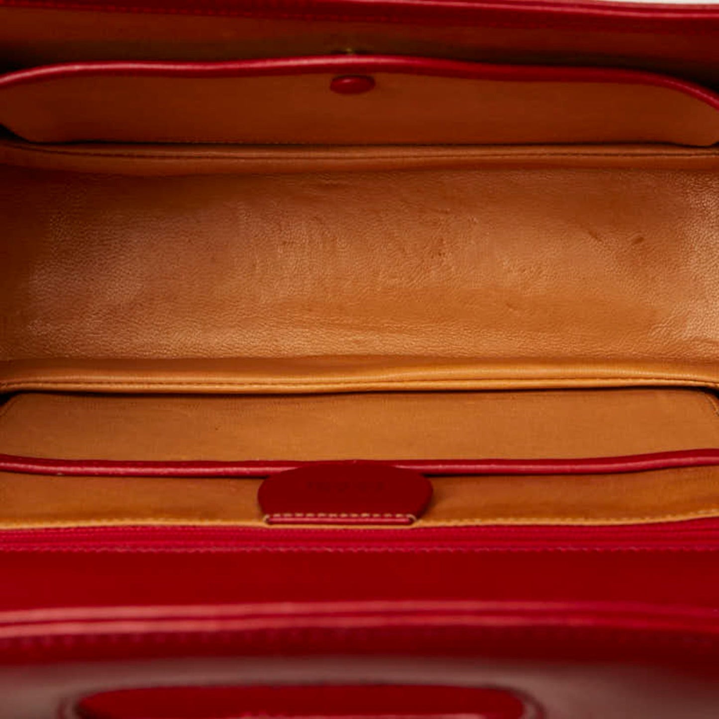 Gucci Red Color Leather Handbag Shoulder Bag