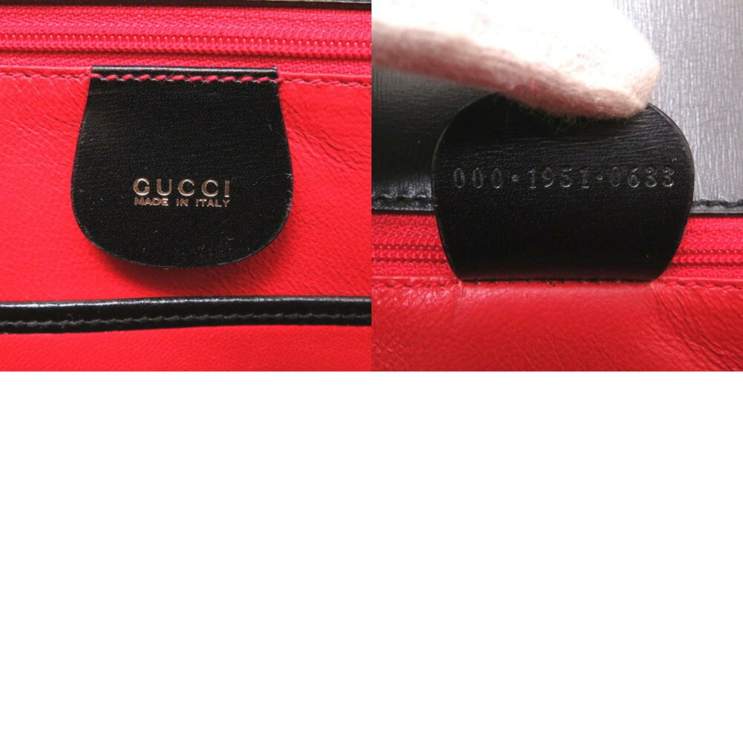 Gucci Black Leather Handbag