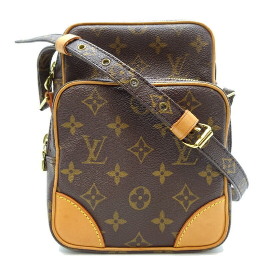 Louis Vuitton Brown Monogram Shoulder Bag ()