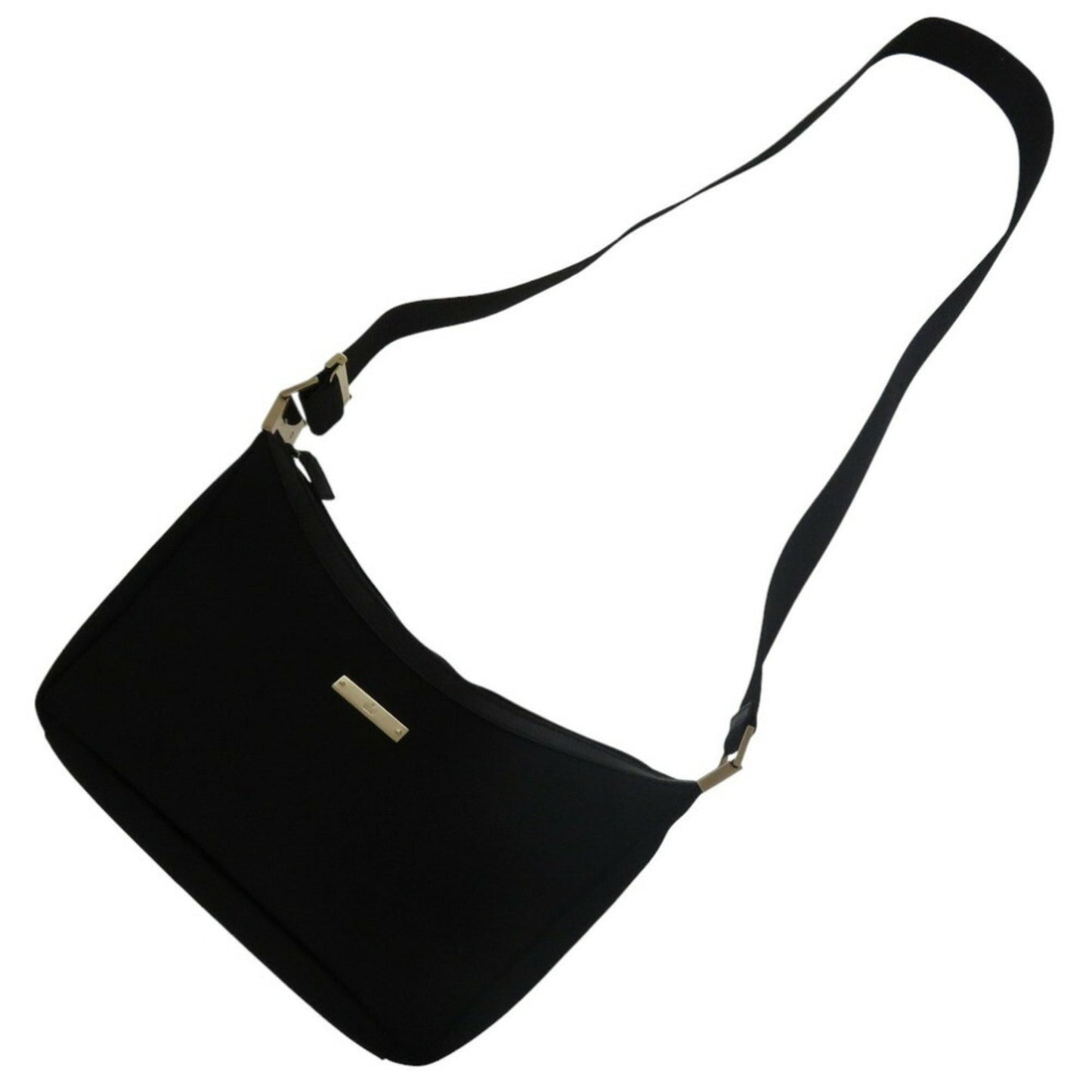Gucci Black Canvas Shoulder Bag
