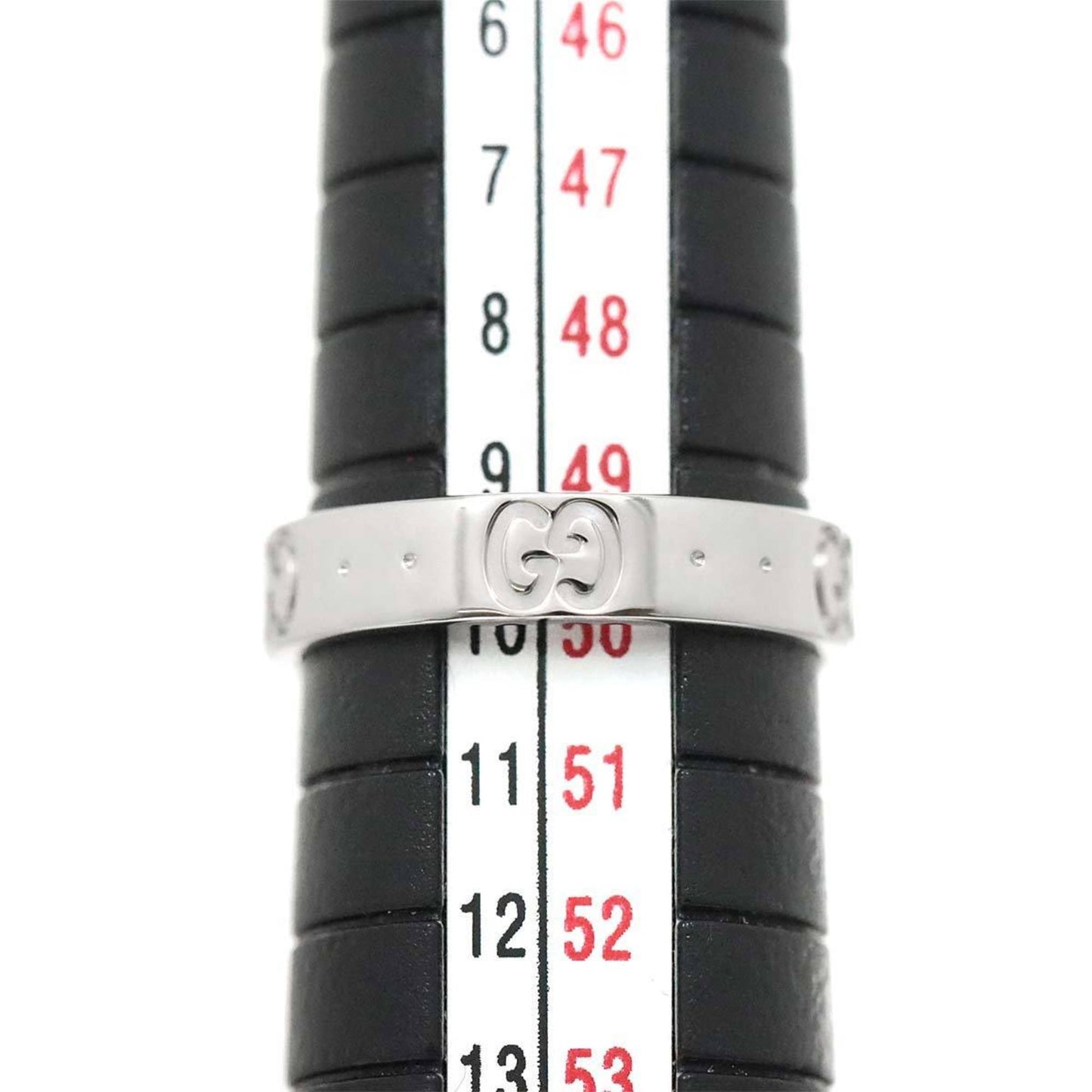 Gucci Icon Silver White Gold (18K) Band Ring