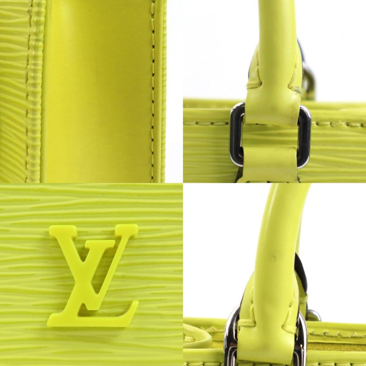 Louis Vuitton Yellow Epi Leather Handbag Shoulder Bag