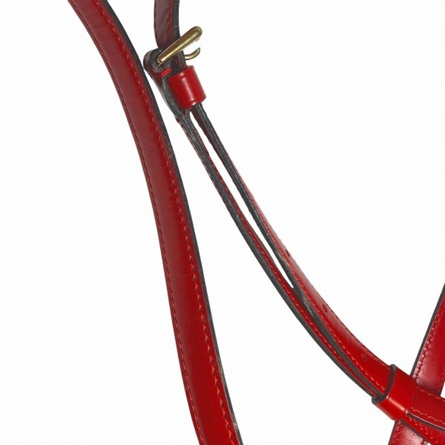 Louis Vuitton Castilian Red Leather Shoulder Bag