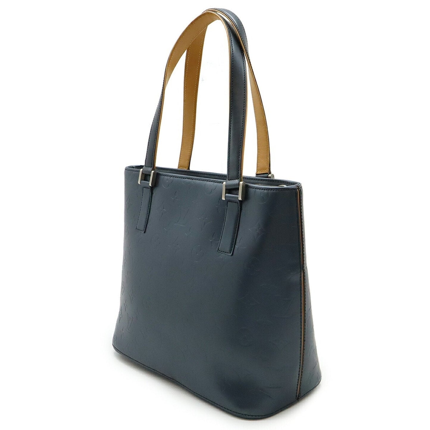 Louis Vuitton Monogram Mat Blue Monogram Mat Shoulder Bag Tote Bag