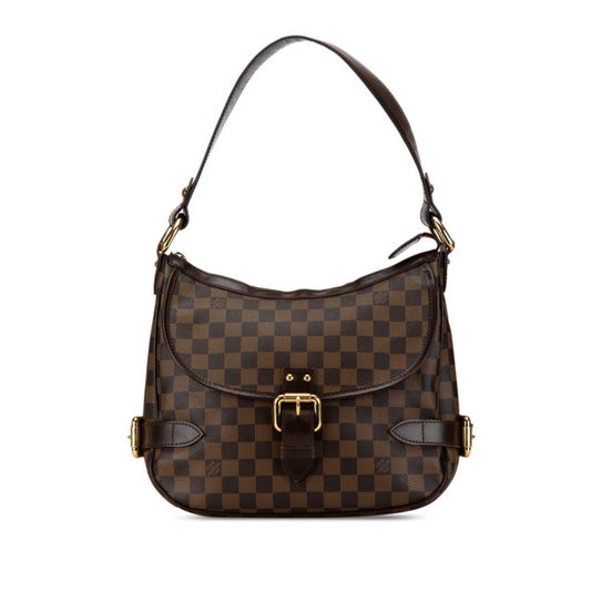 Louis Vuitton Damier Brown Damier Canvas Pvc Leather Shoulder Bag ()