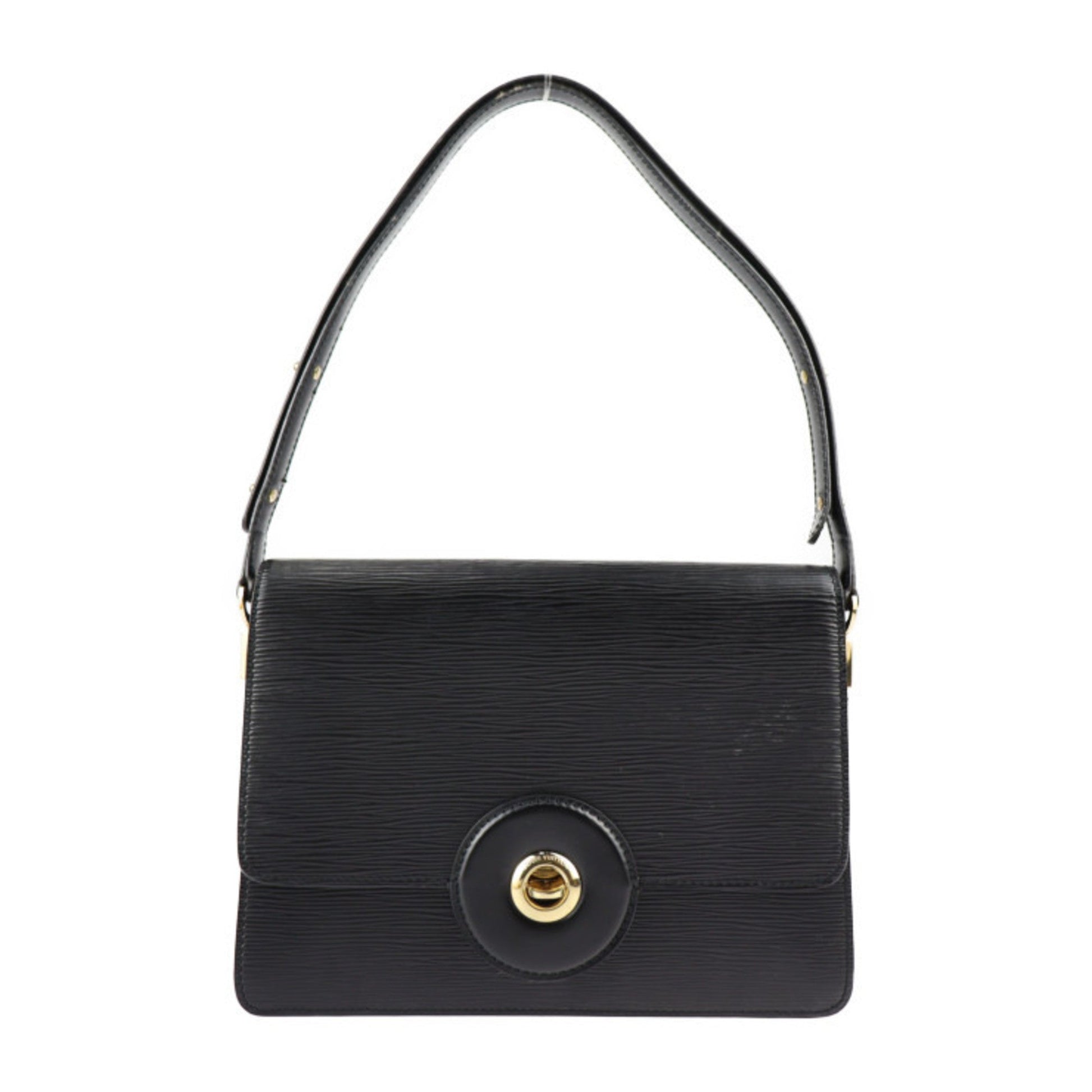 Louis Vuitton Black Epi Leather Handbag Shoulder Bag Tote Bag ()