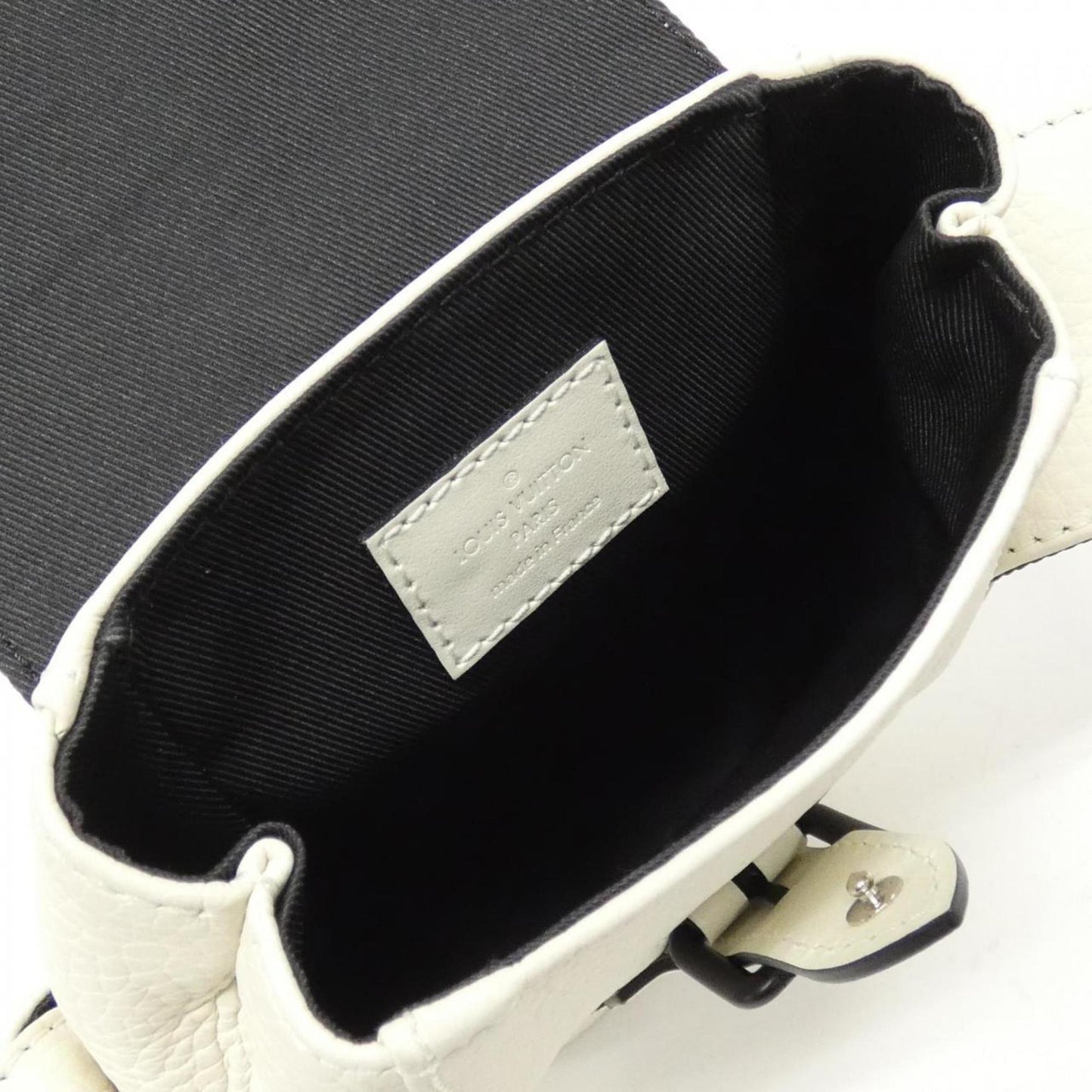 Louis Vuitton Blanc Leather Shoulder Bag