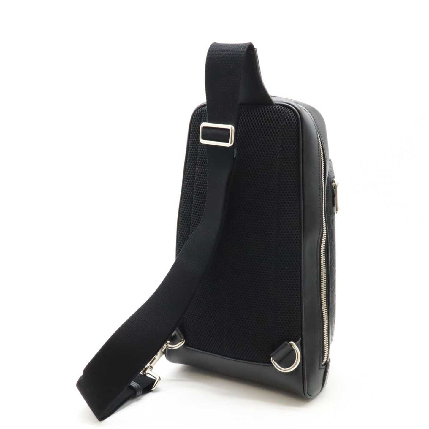 Gucci Black Leather Shoulder Bag Sling Bag