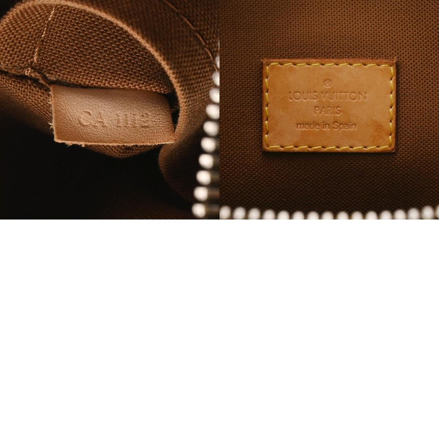 Louis Vuitton Brown Monogram Canvas Shoulder Bag