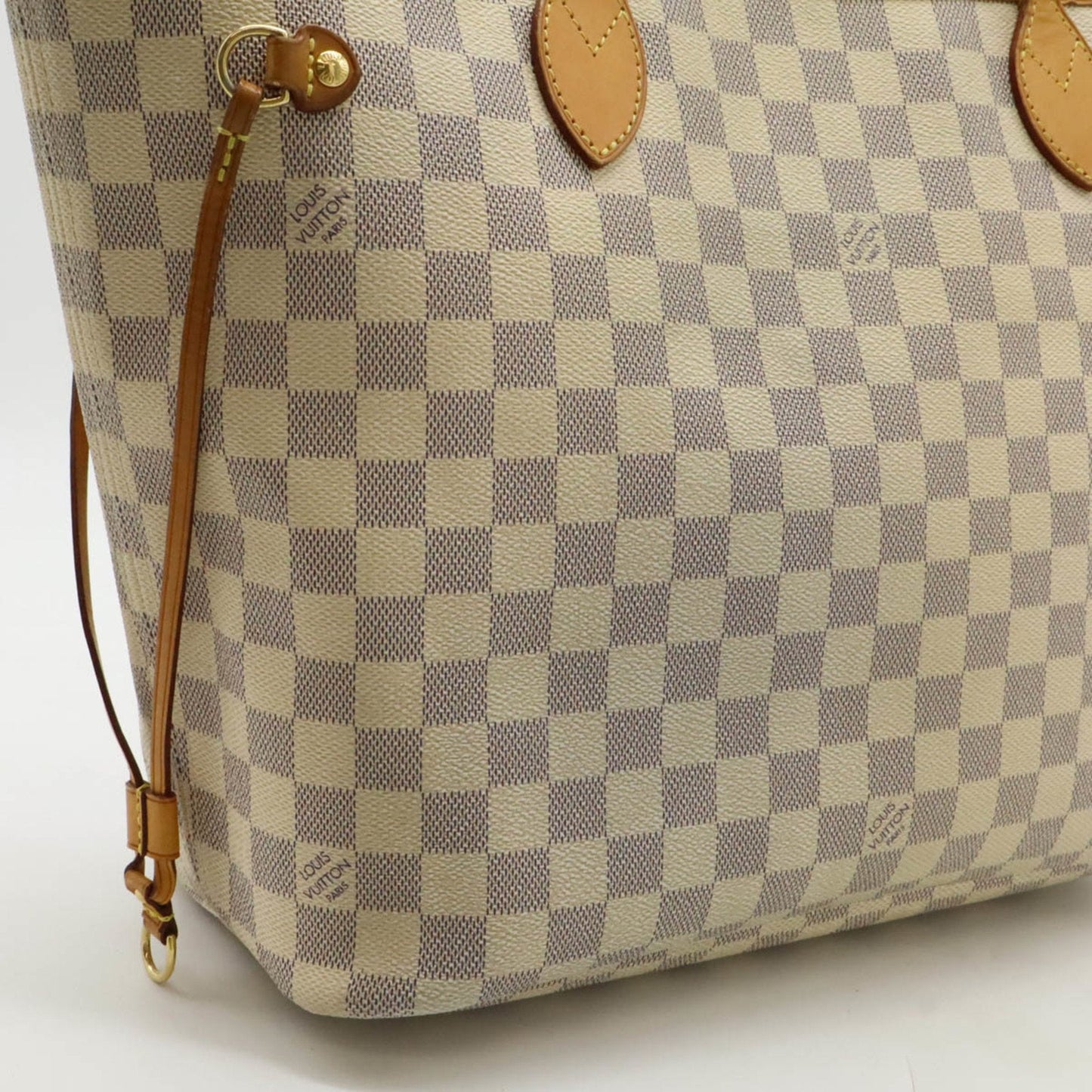 Louis Vuitton Damier Azur Ivory Damier Azur Shoulder Bag Tote Bag