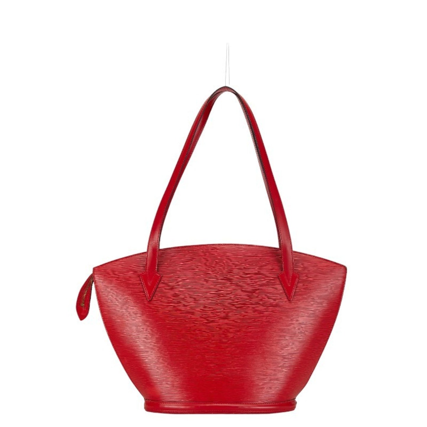 Louis Vuitton Castilian Red Leather Shoulder Bag Tote Bag