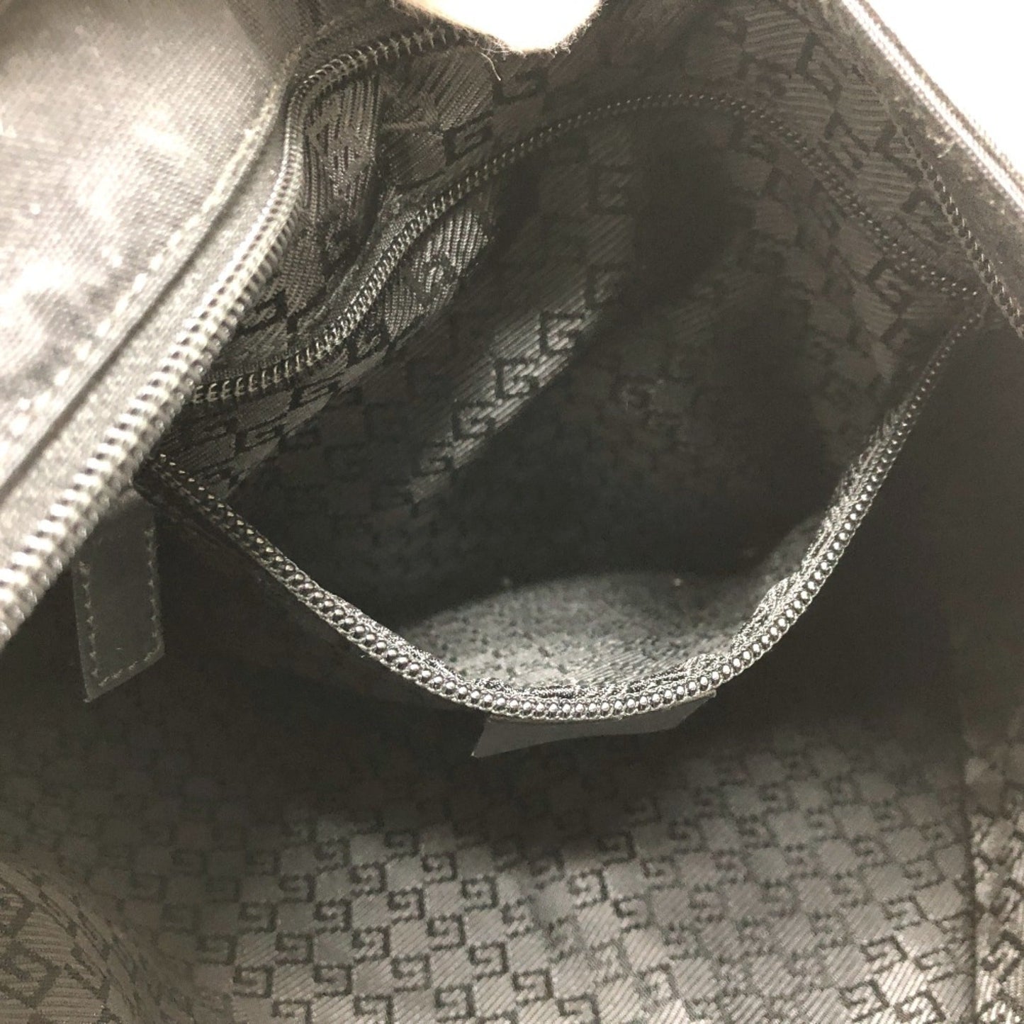 Gucci Black Cloth Shoulder Bag