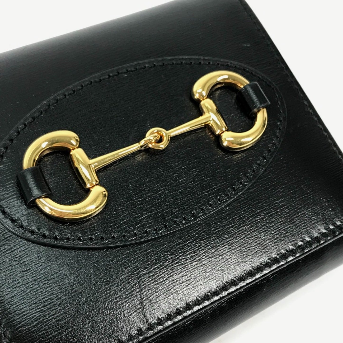 Gucci Black Leather Wallet (Bi-Fold)