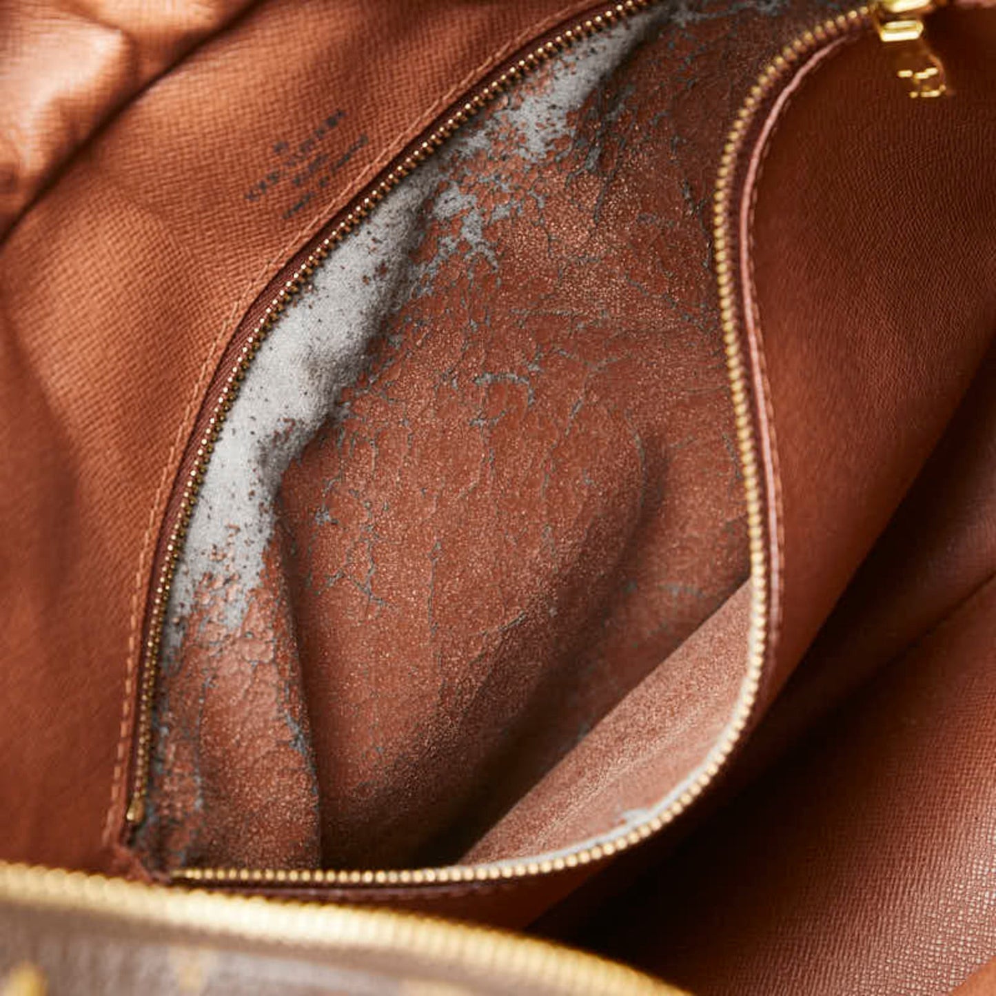 Louis Vuitton Brown Pvc Leather Shoulder Bag