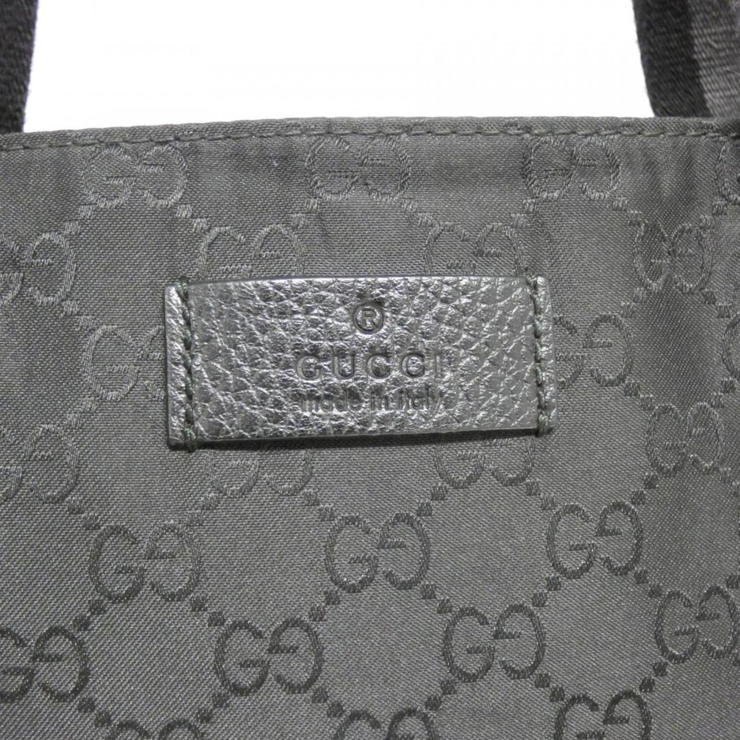 Gucci Black Nylon Tote Bag