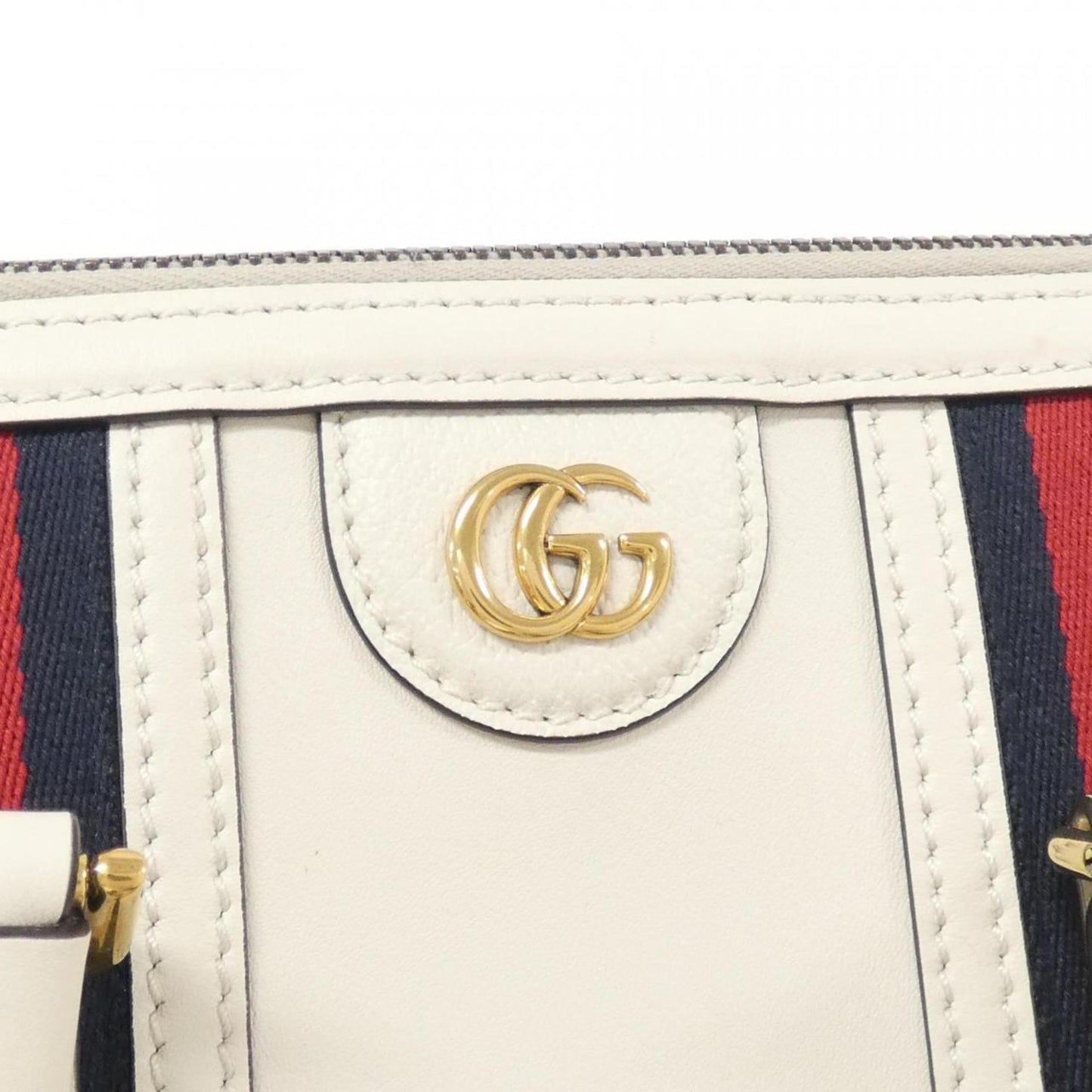 Gucci White Leather Handbag