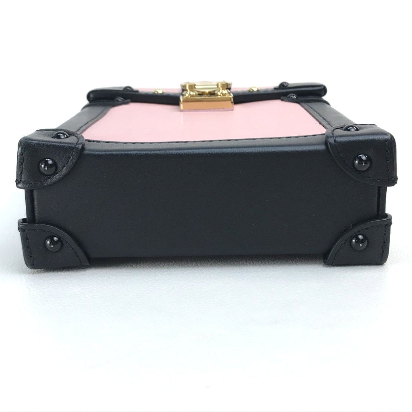 Louis Vuitton Pink Leather Shoulder Bag