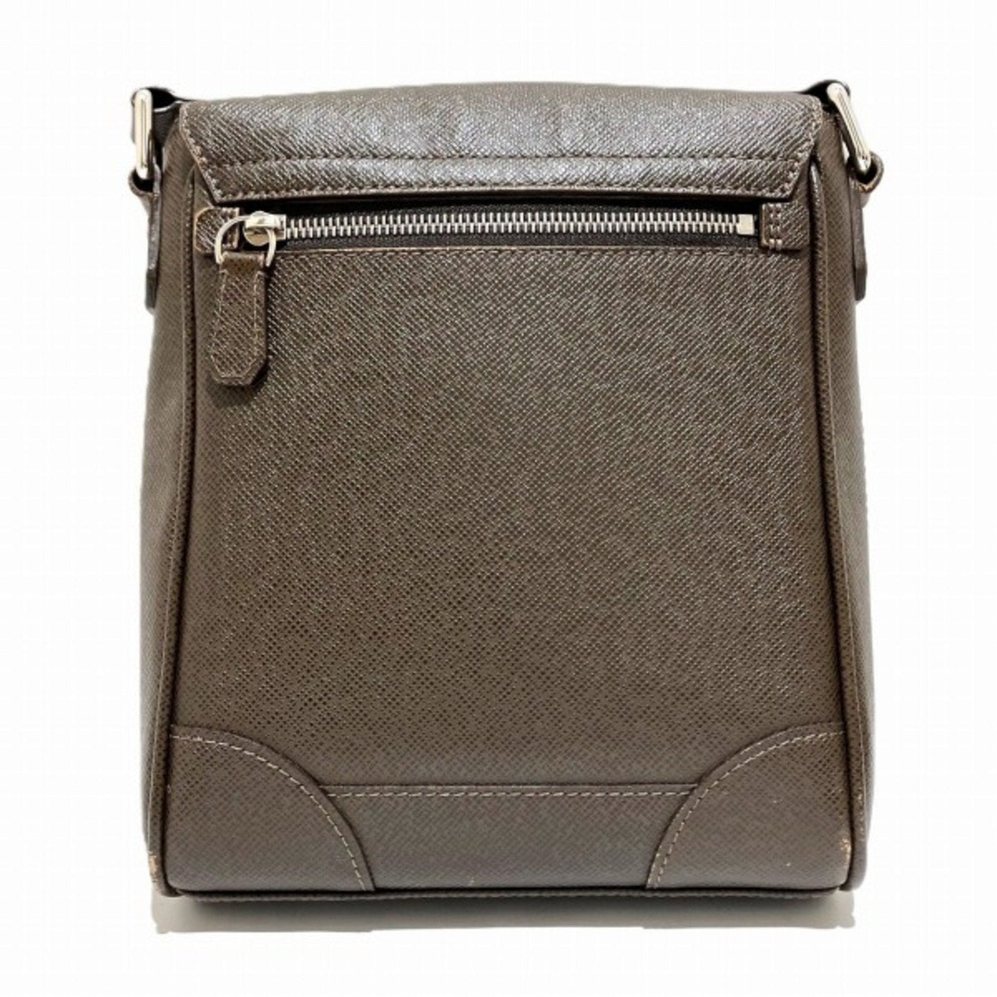 Louis Vuitton Taiga Grizzly Leather Shoulder Bag