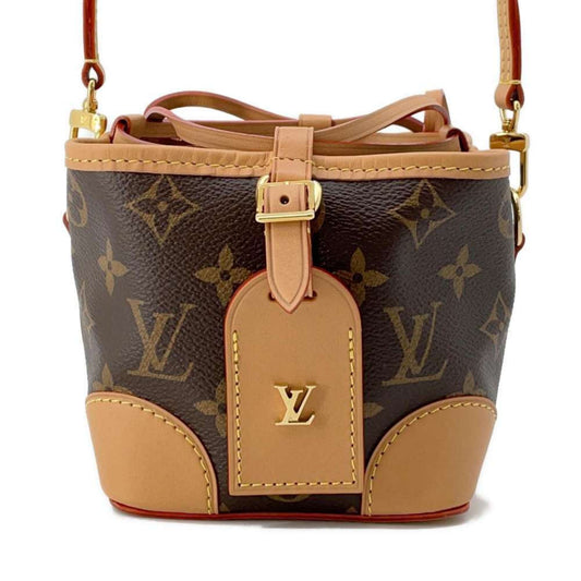 Louis Vuitton Brown Monogram Shoulder Bag ()