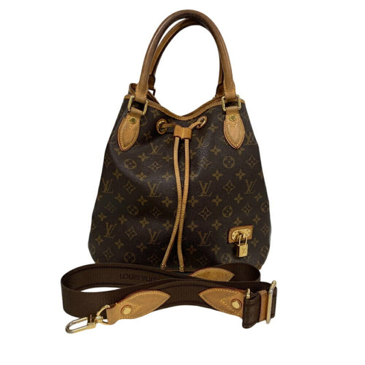 Louis Vuitton Brown Monogram Monogram Handbag Shoulder Bag ()
