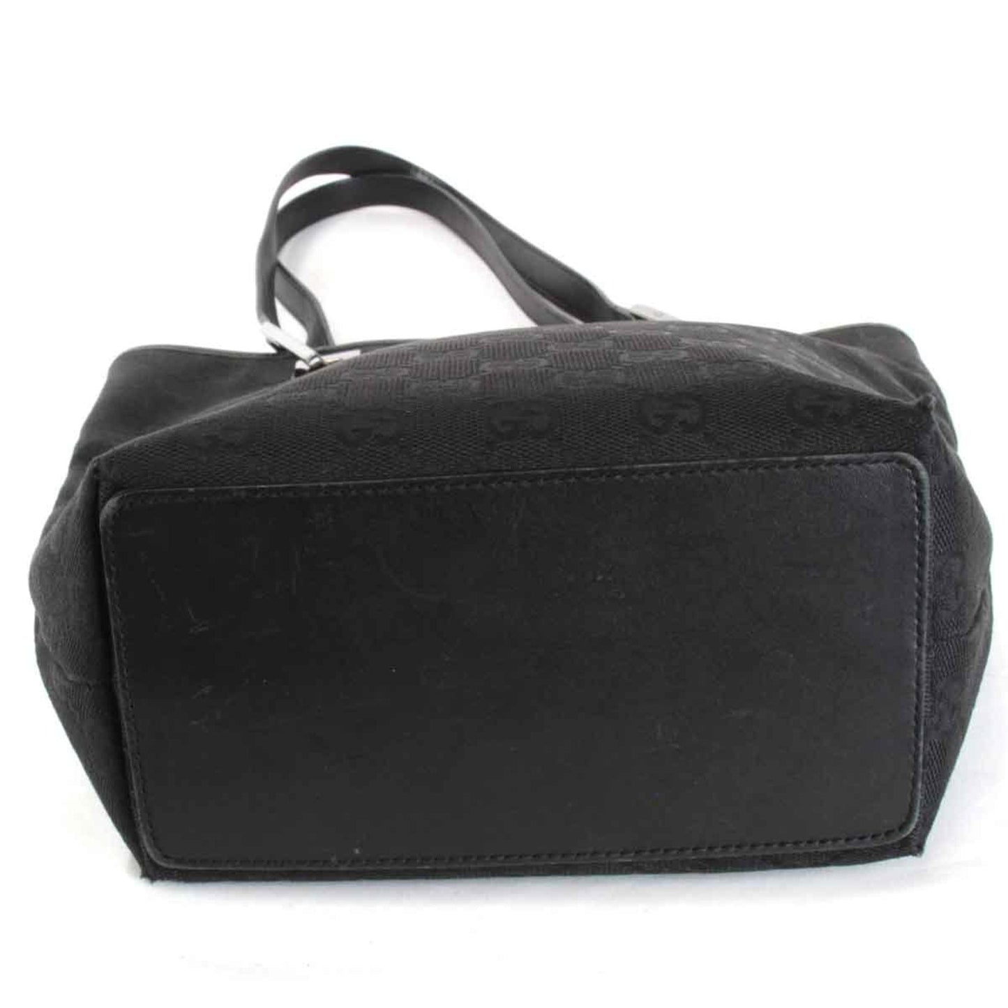 Gucci Gg Canvas Black Gg Canvas Tote Bag