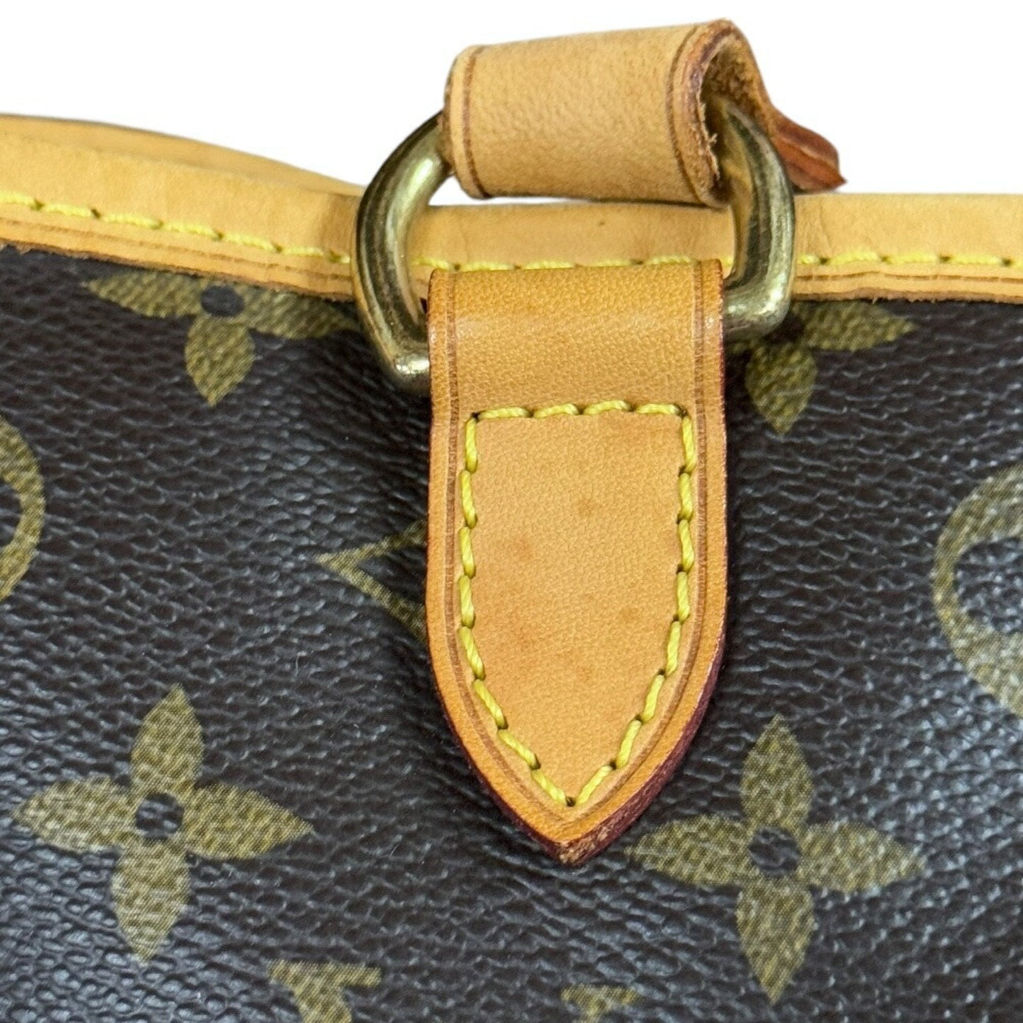 Louis Vuitton Brown Monogram Canvas Shoulder Bag