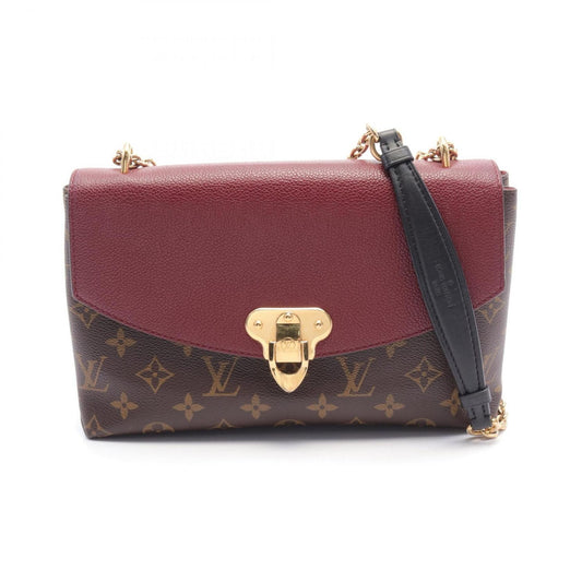 Louis Vuitton Bordeaux Brown Coated Canvas Monogram Pvc Leather Shoulder Bag ()