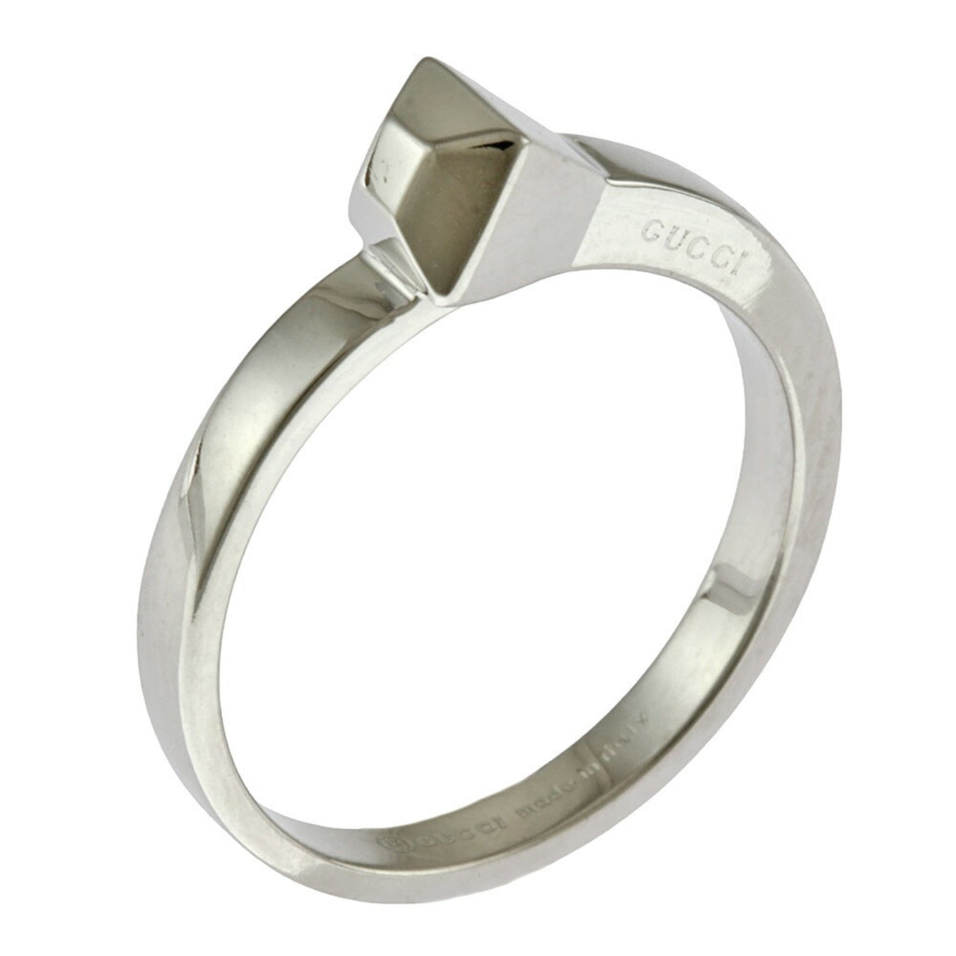 Gucci White Gold White Gold (18K) Band Ring ()