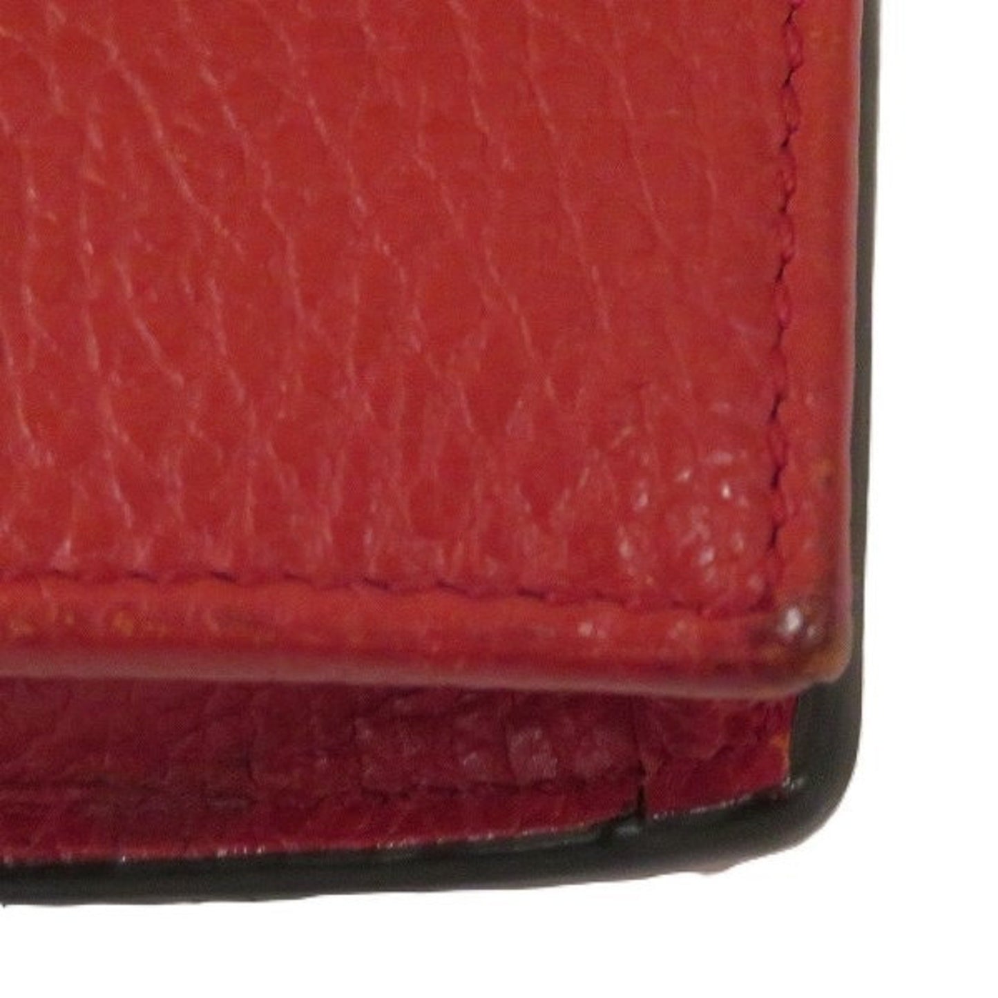 Gucci Red Color Leather Shoulder Bag