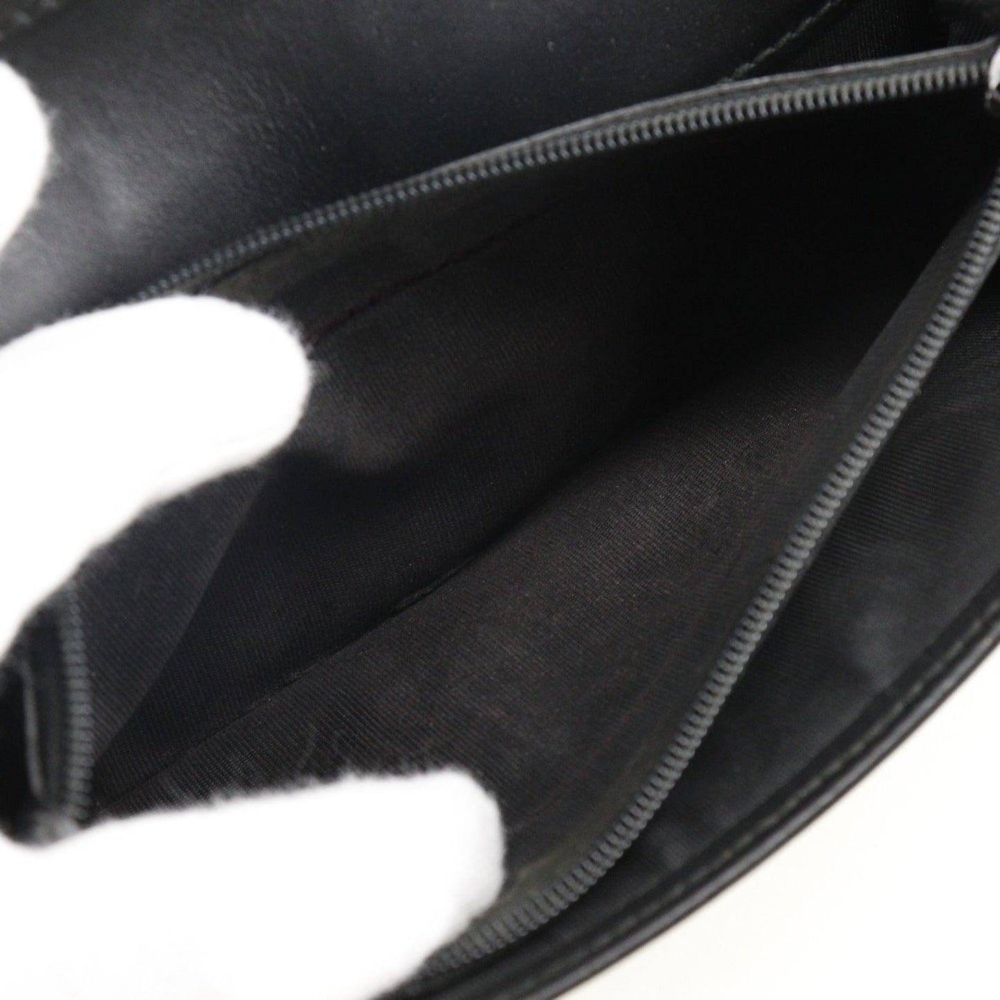 Gucci Black Leather Coin Purse/Coin Case