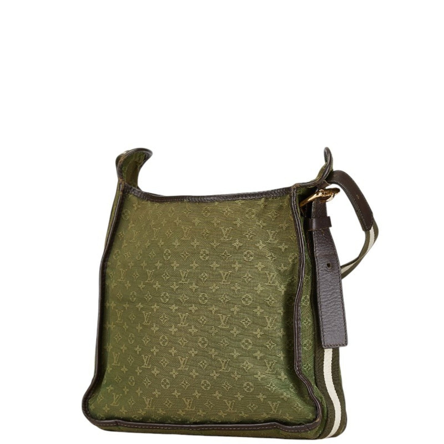Louis Vuitton Tst Khaki Canvas Leather Shoulder Bag