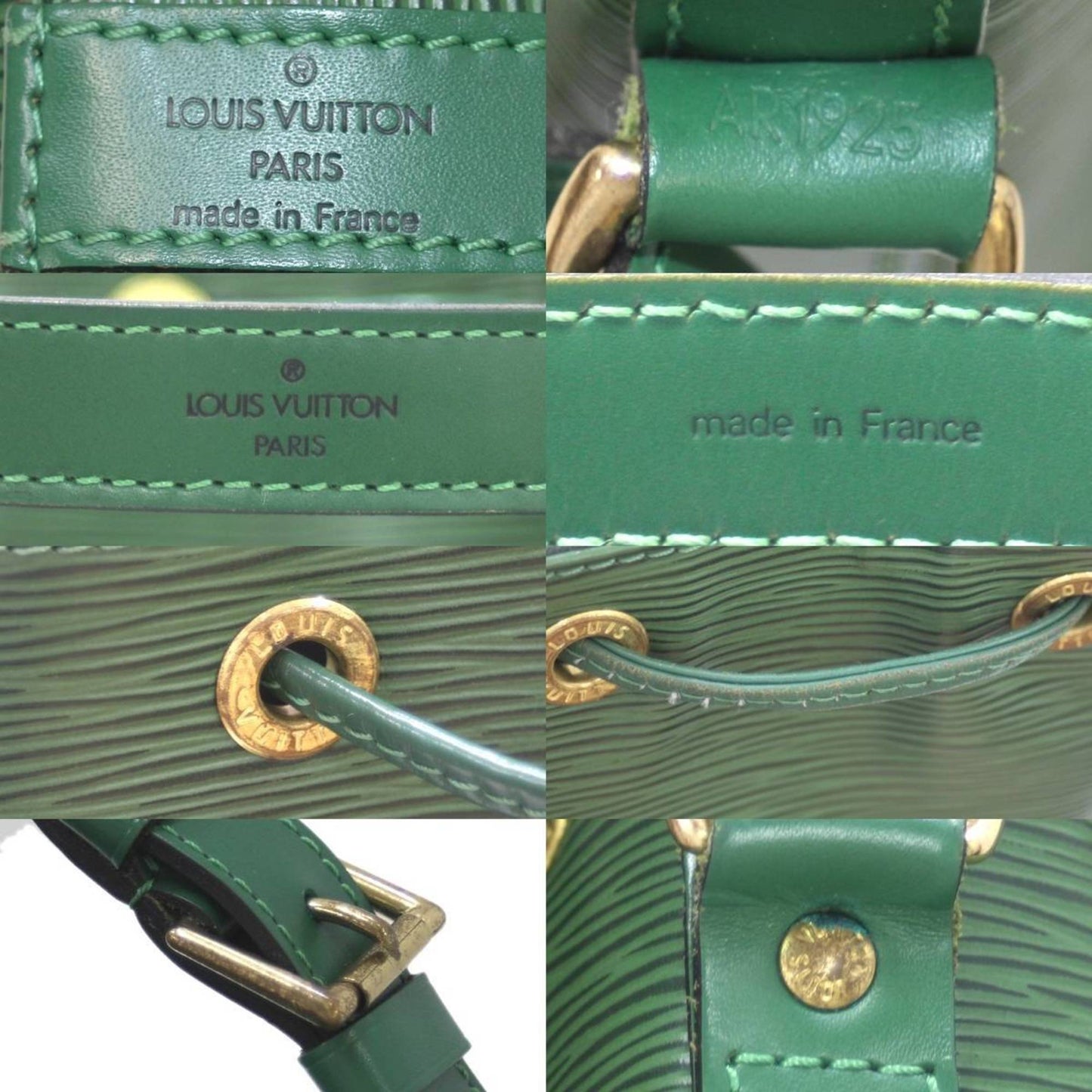 Louis Vuitton Epi Borneo Green Epi Leather Shoulder Bag