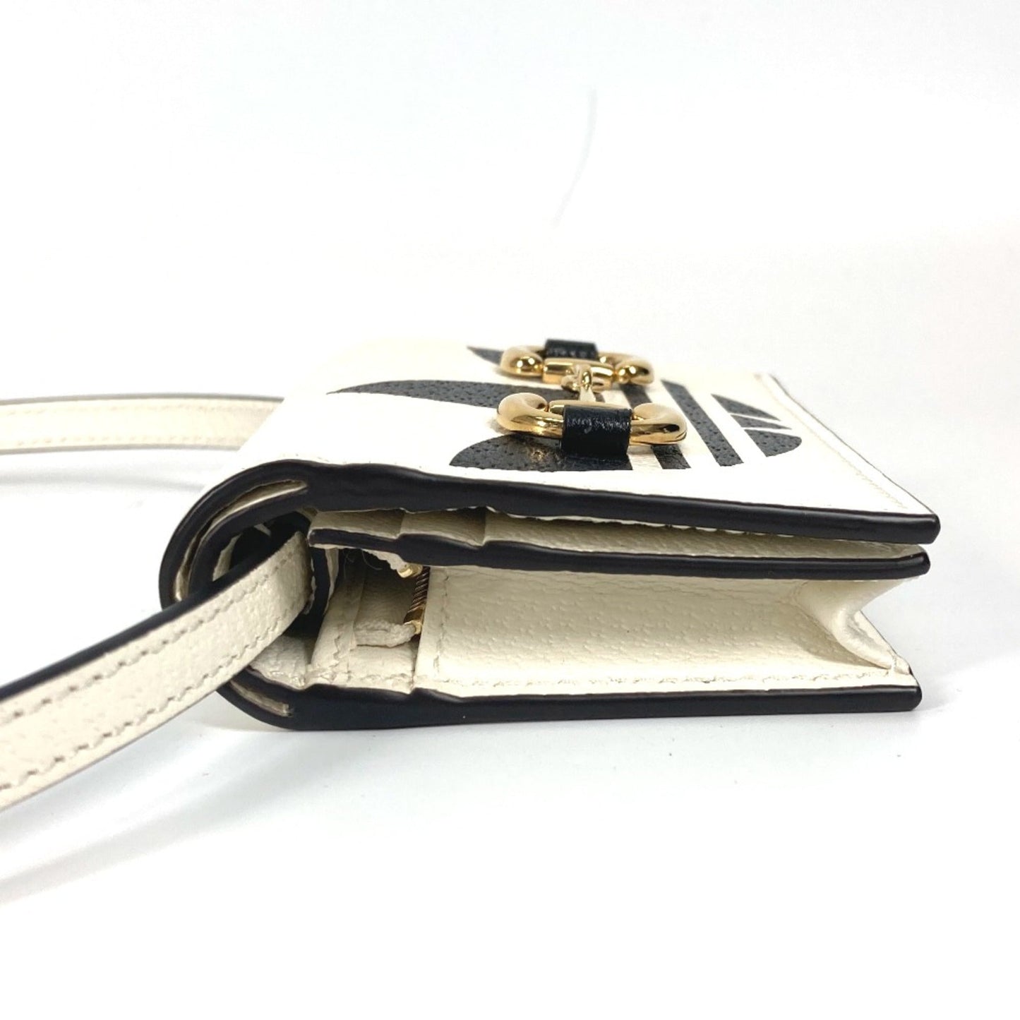 Gucci White Leather Wallet (Bi-Fold)