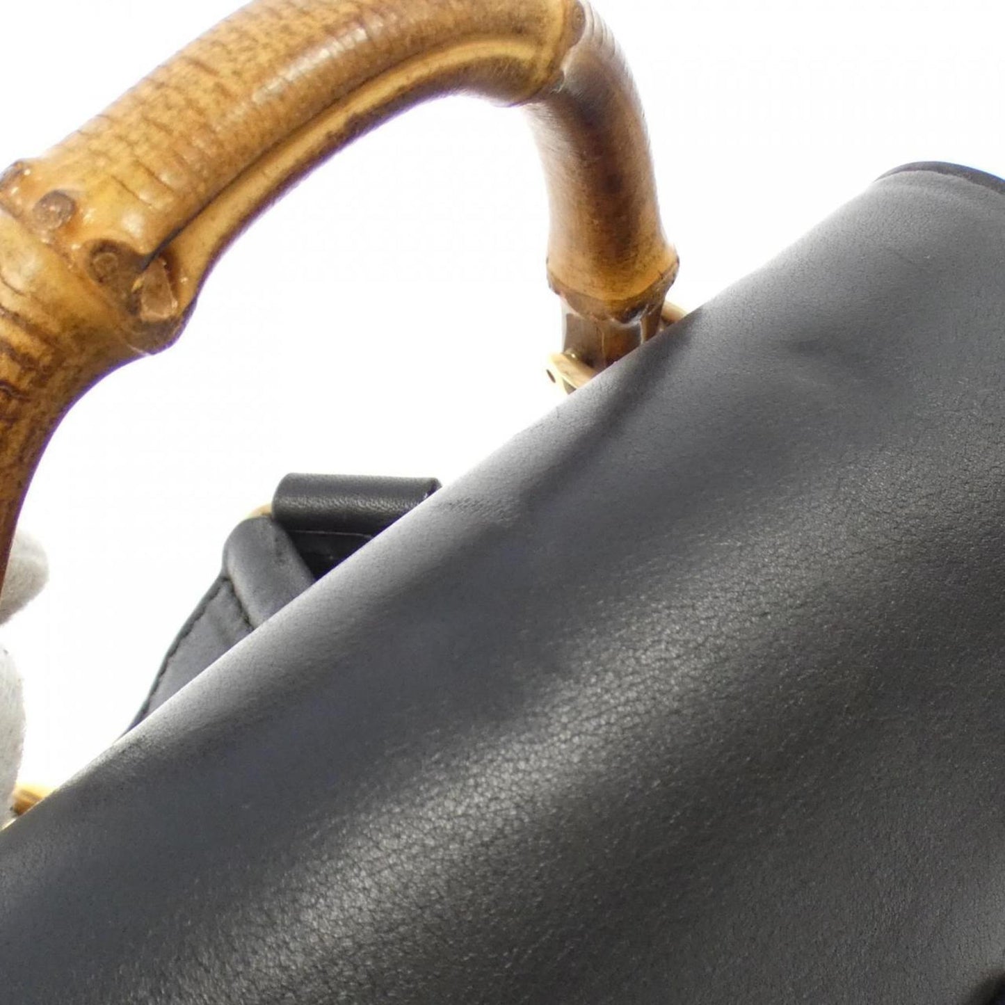 Gucci Black Leather Backpack