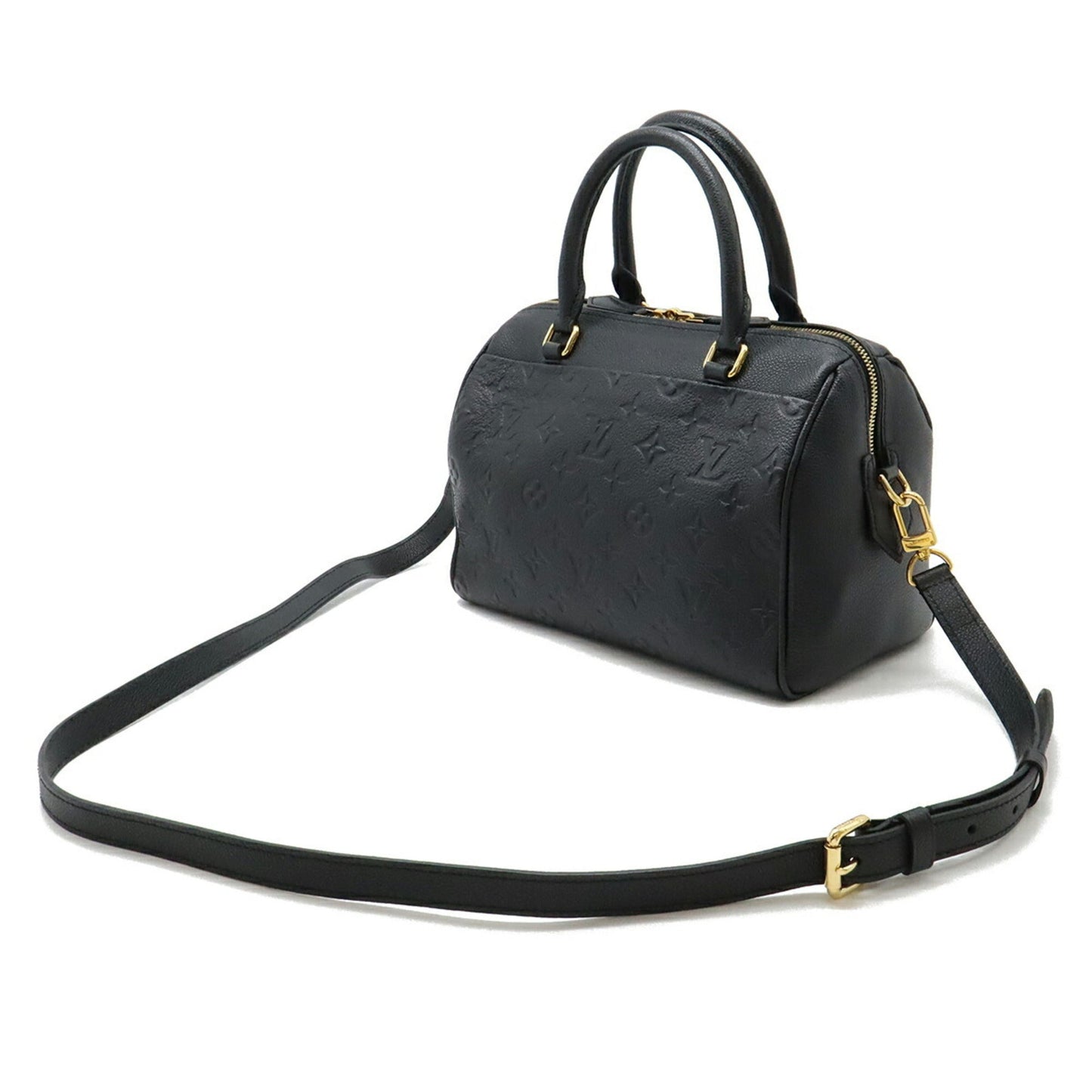Louis Vuitton Noir Monogram Empreinte Handbag Shoulder Bag