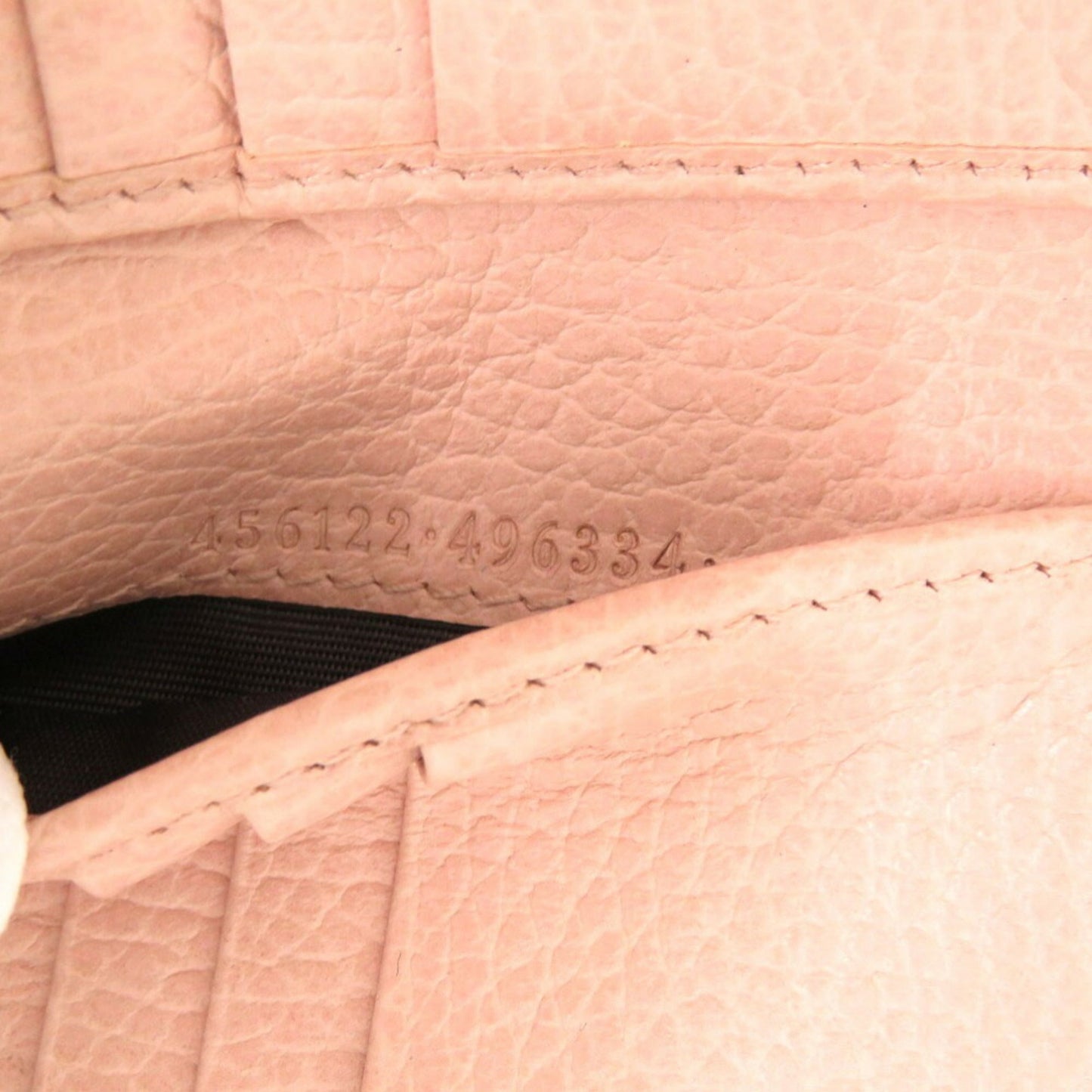 Gucci Pink Leather Wallet (Bi-Fold)
