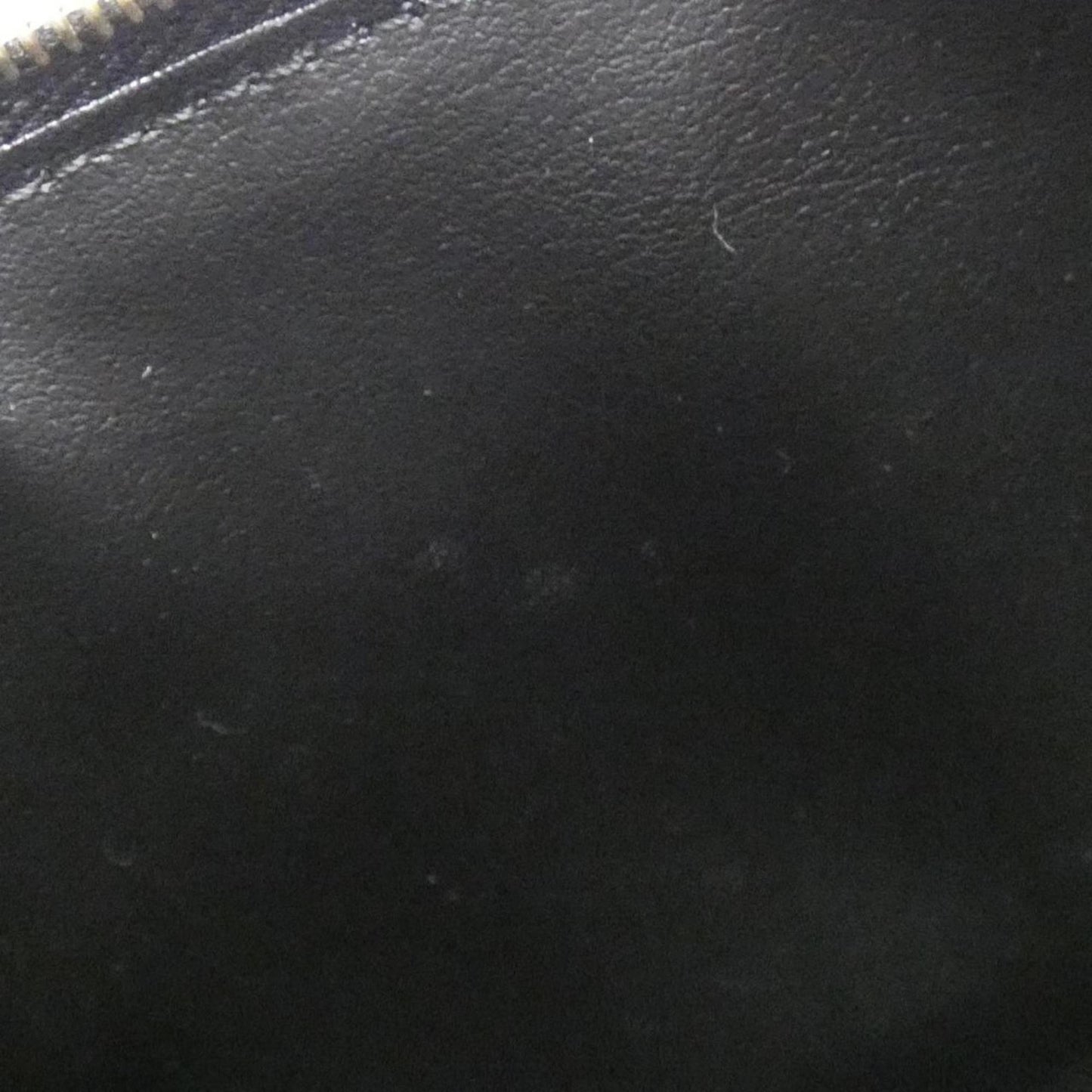 Louis Vuitton Beige Black Leather Pochette Shoulder Bag