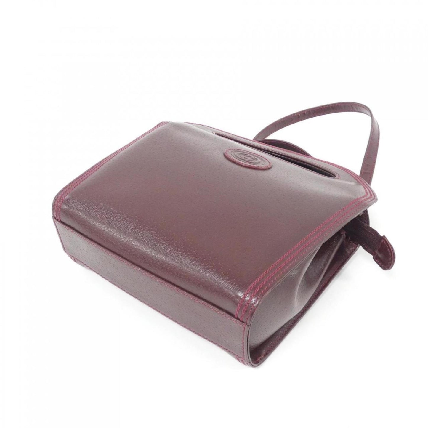 Gucci Bordeaux Leather Shoulder Bag